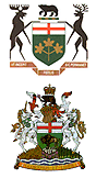 Ontario and Manitoba Crests