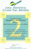 PDAC 2002 National Claim Tag Award Minister Mihychuk